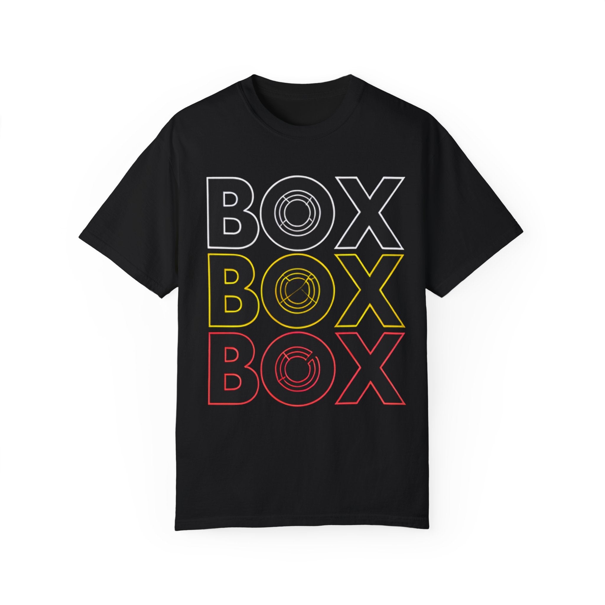 Box Box Box T-shirt – FervoGear Online Store